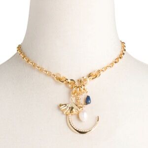 Brand New with Tags Mignonne Gavigan Moon Pendant Necklace